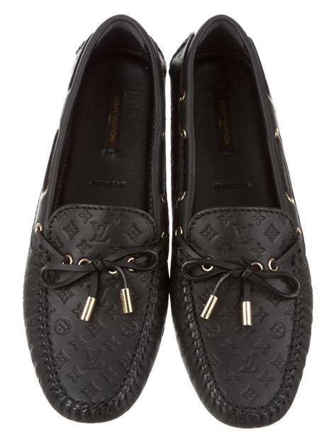 louis vuitton women monogram loafers